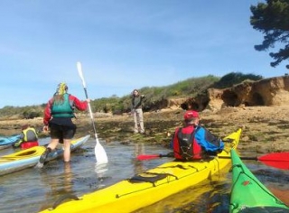 Actividades en canoa kayak en 86 